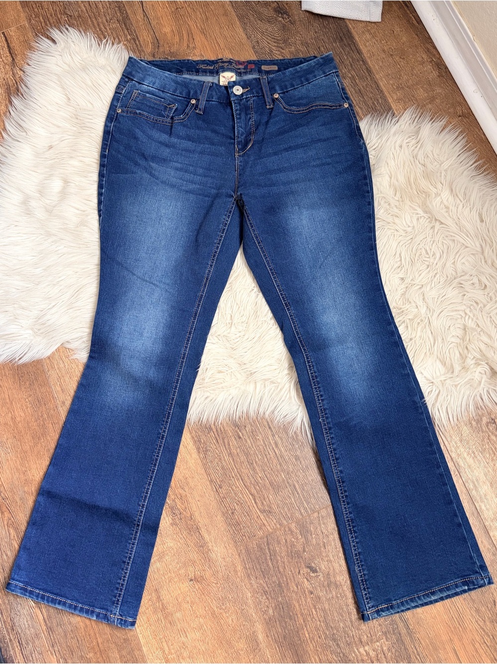 Faded Glory Blue Flare Jeans